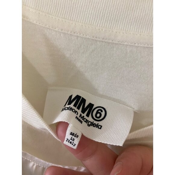 Mason Margiela Paris MM6 Men's Layered Shredded Short Sleeve Shirt - Small - Picture 5 of 14